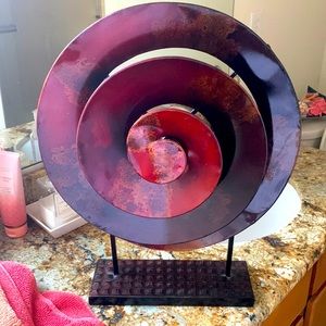 Reddish & goldfish decorative piece